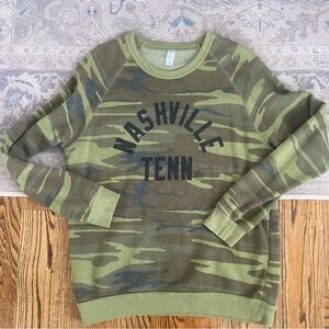 Camouflage Nashville Sweatshirt Project 615 Large